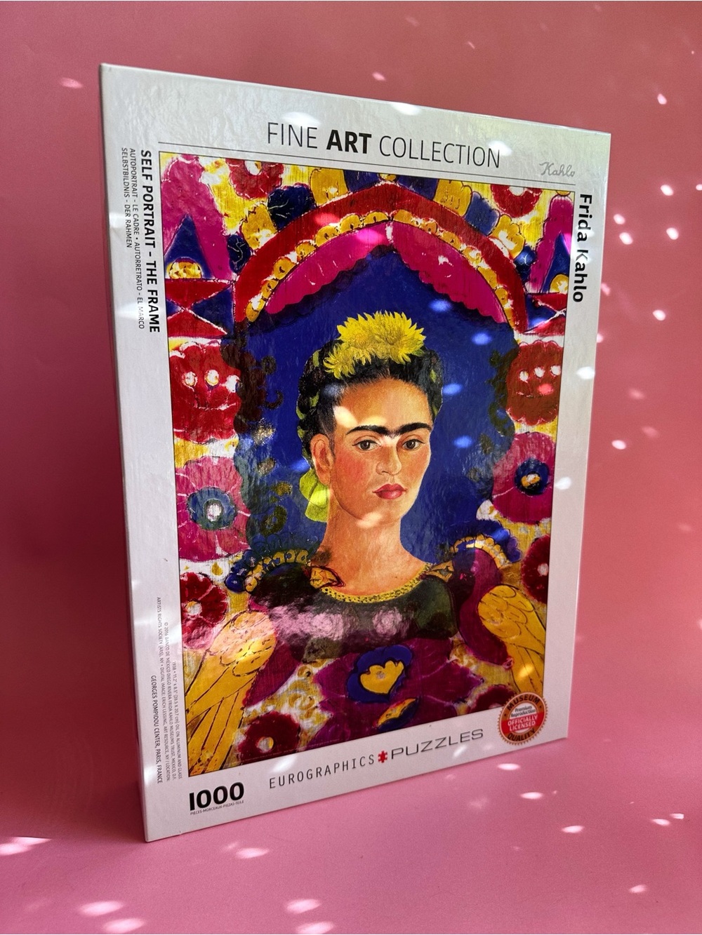 Frida Kahlo Fine Art Collection 1000-Piece Puzzle - Multicolor